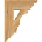 Ekena Millwork Balboa Traditional Rough Sawn Bracket, Western Red Cedar, 4"W x 14"D x 18"H BKT04X14X18BOA01RWR - alternate 4